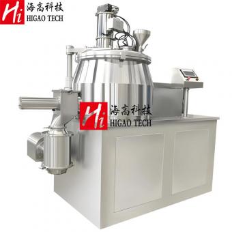 granulador misturador de alto cisalhamento para mistura e granulação de pó